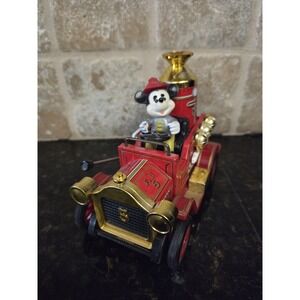 VTG Walt Disney Mickey Mouse Old Timers Fire Engine #5 Japan Good Working Order